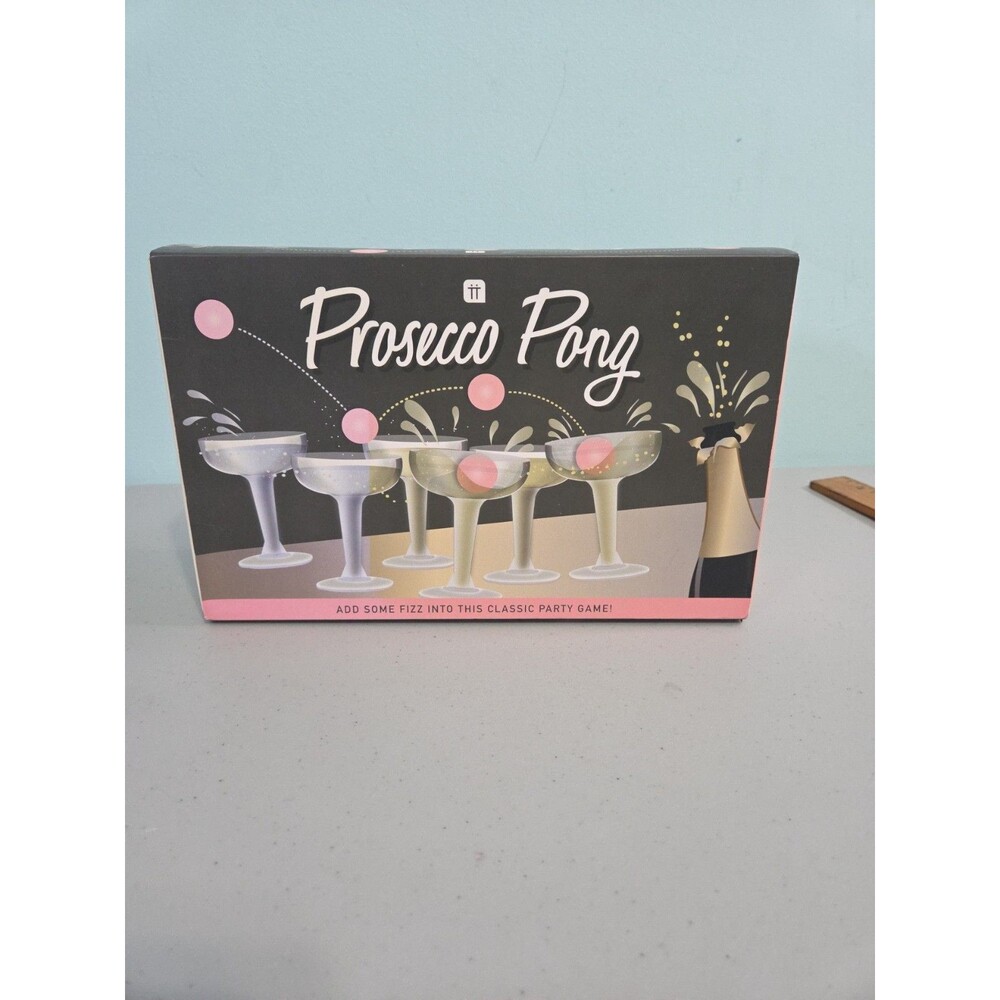 Adult Party Drinking Game Prosecco Pong Talking Tables Bachelorette Birthday